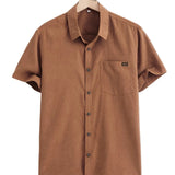 Casual Short Sleeve Cotton Shirt