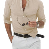 Non-shrinkable shirt for men