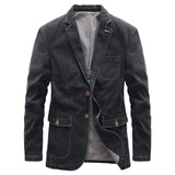 Elegant Cotton Blazer