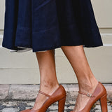 Bravina - Everyday Sandals with Low Heel