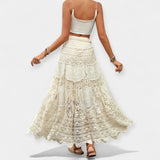 Štěpánka - Midi Skirt with Lace