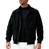 Men's Corduroy Jacket - Black