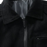 Men's Corduroy Jacket - Black