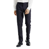 Slim Fit Suit Pants - Navy