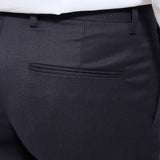 Slim Fit Suit Pants - Navy