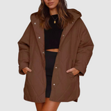 Kristýna - Oversized Winter Coat with Hood