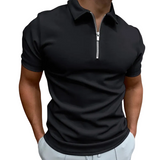 Gregorio - modern polo with half zip