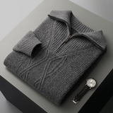 Taranto Merino Wool Zipper Sweater