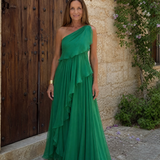 Talia - Maxi Dress with Cascading Ruffles