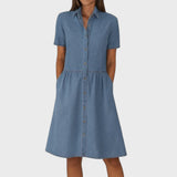 Isabella - Loose Denim Dress