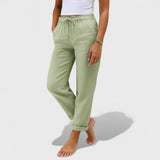 Klára - Linen Stretch Pants