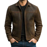 Malcolm Timeless Leather Jacket for Men