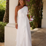 Talia - Maxi Dress with Cascading Ruffles