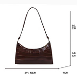 Cécile. - Shiny Leather Bag