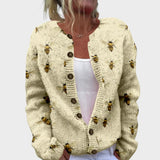 Bianca – Autumn Floral Cardigan