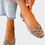 Caterina - Vibrant Woven Summer Sandals