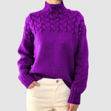 Štěpánka – Warm Sweater with Turtleneck