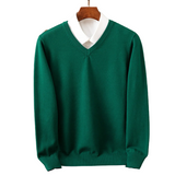 Elegant V-Neck Sweater