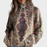 Cátia - Artistic Turtleneck Sweater