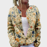 Cláudia - Autumn Floral Cardigan