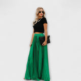 Maxi Pleated Skirt