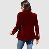 Natalie - Elegant Velvet Jacket