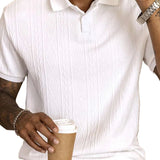 Gianni - casual polo with button side