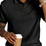 Gianni - casual polo with button side