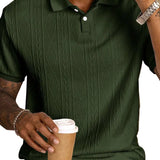 Gianni - casual polo with button side