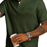 Gianni - casual polo with button side