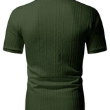 Gianni - casual polo with button side