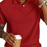 Gianni - casual polo with button side
