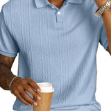 Gianni - casual polo with button side