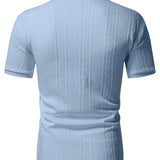 Gianni - casual polo with button side