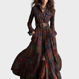 Evelyn - Classic Elegant Shirt Dress
