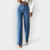 Mia - High-waisted jeans with a comfortable wide fit