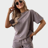 Casual Set with T-Shirt and Jogger Pants