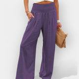 Natalie - Comfortable Wide Trousers