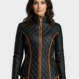 Lillian - Padded jacket with diamond quilting