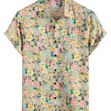 Short Sleeve Cotton Shirt for Men