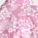 Cotton Summer Short Sleeve Shirt for Men in Pink