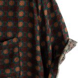 Summer Casual Vintage Cotton Shirt Short Sleeve for Men