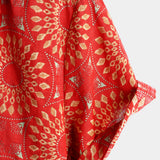 Men's Vintage Boho Hawaiian Cotton Short Sleeve Shirt from the 70s.