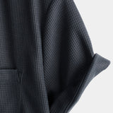 Summer Cotton Short Sleeve Button-Up Shirt for Men, Casual Style, Loose Fit, Beach