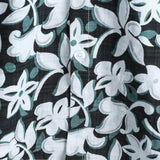 Cotton Vacation Shirt in Tropical Style with Floral Pattern, Short Sleeve for Men