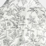Hawaiian Cotton Shirt with Floral Pattern for Men - Summer