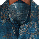 Men's Cotton Short Sleeve Shirt for Summer