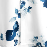 Men's Summer Shirt with Floral Pattern in Cotton with Short Sleeves