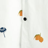 Cotton Summer Short Sleeve Shirt for Men, Buttons, Beach, Vacation