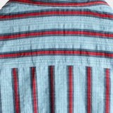 Men's Short Sleeve Cotton Shirt with Buttons